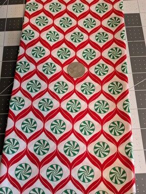 Christmas Print Cotton Fabric 38" X 44"